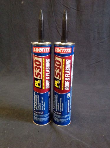 2 Loctite Polyurethane Sealant Roof And Flashing Sealant 10.2 Oz BLACK PLS30