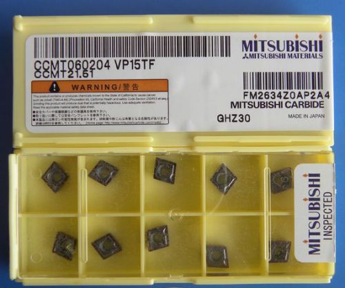 MITSUBISHI CCMT060204 VP15TF CCMT21.51 Carbide Insert  10pcs/box
