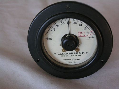 Western Electric DC Milliamp Meter