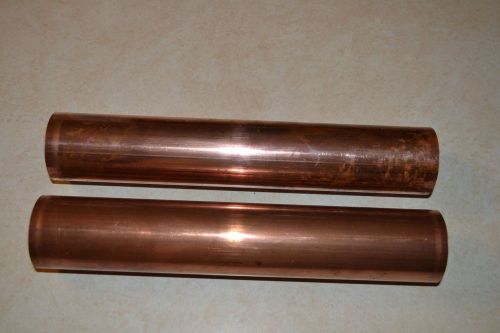 2&#034; Inch Type M Copper Tubing / Pipe  11-1/2&#034; Long