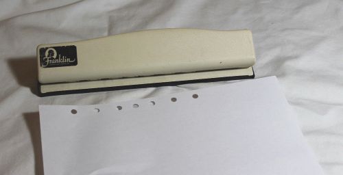 Franklin Covey Classic 7 Hole Punch