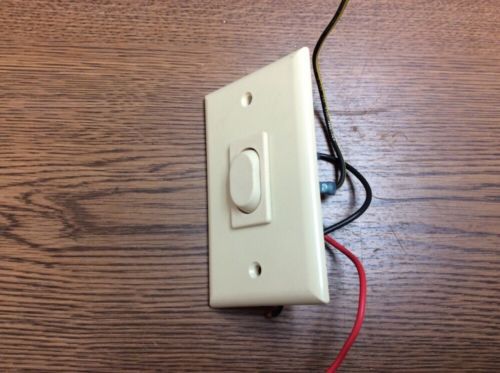 Da-Lite 77238 Ivory Rocker Switch for Electric Screens *New* No Back Box