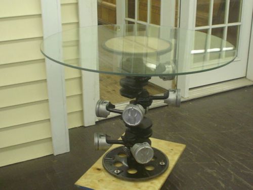 THE ULTIMATE MAN CAVE GIFT FOR YOUR FAVORITE MAN ONE OF A KIND CRANKSHAFT TABLE