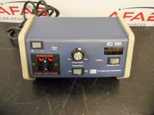 E-C Apparatus Electrophoresis Power Supply EC-105