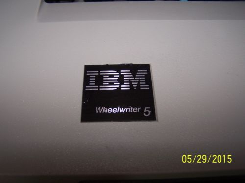 IBM Wheelwriter 5 Electric Typewriter w/Spell Check