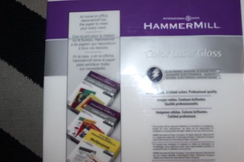 Hammermill Color Laser Gloss 300 sheets 32Lb, 90 brghtness