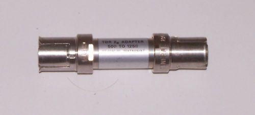 Tektronix GR874 TDR Zo impedance adapter 50 to125 ohms  017-0090-00