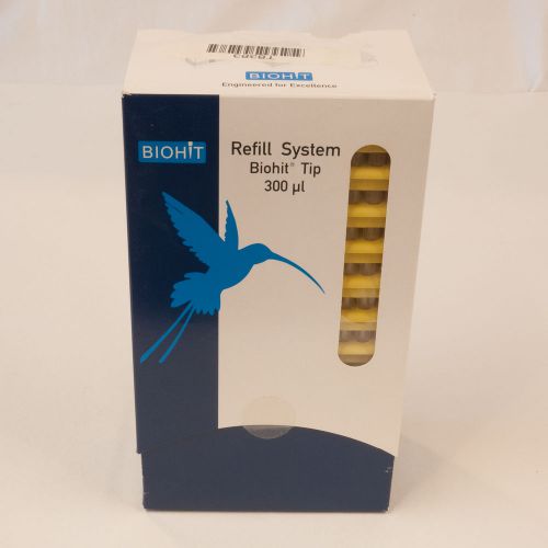 Biohit Refill System Tip 300ul 10x90 Cat No. 790302 | OPEN BOX | FAST SHIPPING!