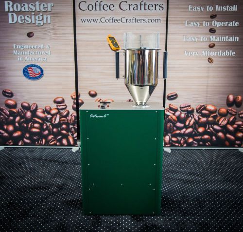 6 lb. Commercial Coffee Roaster - For outdoor undercover roasting!!!!! Green