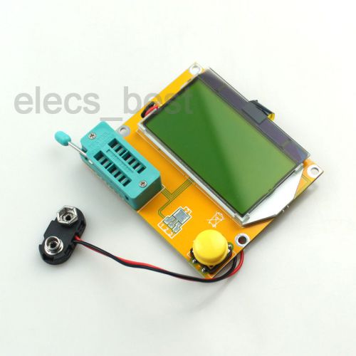 M328 lcr-t4 diode triode capacitor transistor test 12864 lcd display esr meter for sale