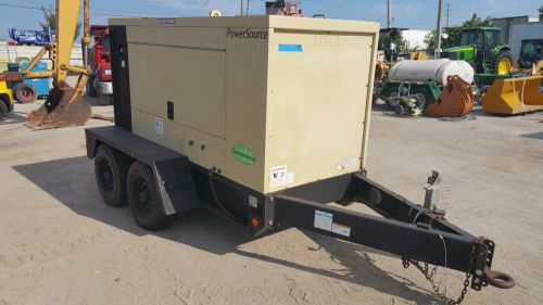 2006 ingersoll rand g125 125 kva / 100 kw portable sound attenuated generator for sale