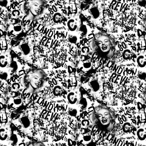 Hydrographic water transfer hydrodipping film hydro dip marilyn monroe for sale