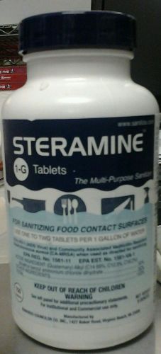 Steramine Commercial Sanitizer Tablets