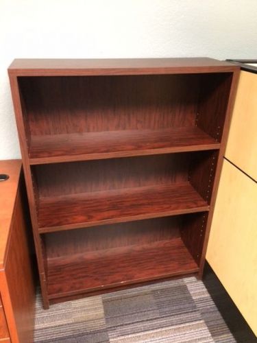 MIS-018 - Cherry - 36&#034;W x 12&#034;L x 48&#034;H Global Wood Concepts Book Shelves