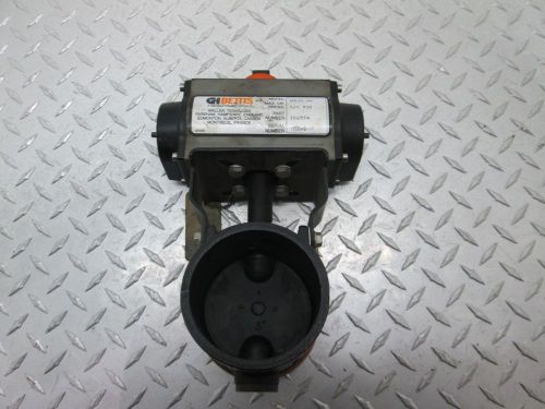 GH BETTIS RPB250-SR4 ACTUATOR AND VICTAULIC V-010-3522 3&#034; BUTTERFLY VALVE