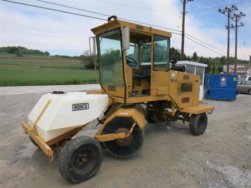 Rosco rb48 sweeper w/water spray system, 7 ft broom,cummins diesel, 582 hrs for sale