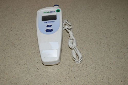 Welch allyn model 678 suretemp digital thermometer &amp;  probe for sale
