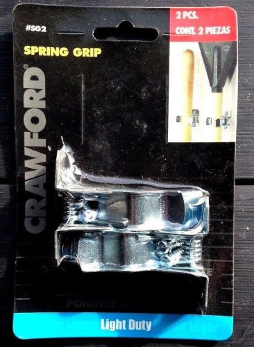 Crawford light duty Spring Grip brackets 2 PCS NEW