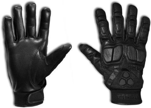 StrongSuit 40100-M SWAT Leather Tactical Gloves, Medium