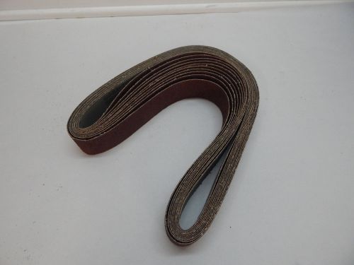 2&#034; x 48&#034; x 40 grit abrasive sanding belts pack of 10 for sale