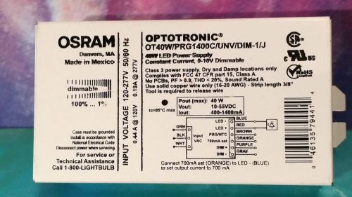SYLVANIA  79441 OSRAM OPTOTRONIC DIMMABLE  40 W LED DRIVER SUPPLY