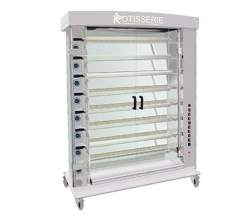 Rotisol FF1655-8E-SS FauxFlame Rotisserie Oven electric floor model 65-1/8&#034; W