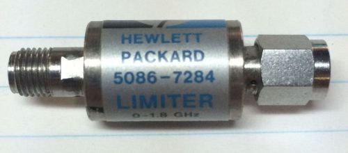 Hp 5086-7284 limiter.  0 to 1.8 ghz,  10w,  sma(f) to sma(m).  tested good. for sale