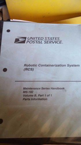 United States Postal Service Maintenance Series Handbook