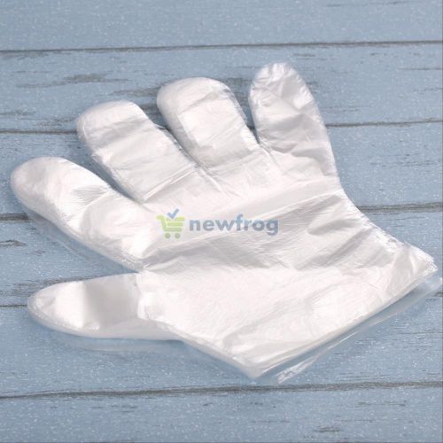 100Pcs Disposable Plastic Gloves Foodservice Restaurant Home Service Power Tool