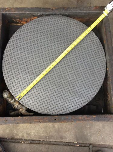 24&#034; Lapping Plate 4&#034; Thick Valve Fitting Honing
