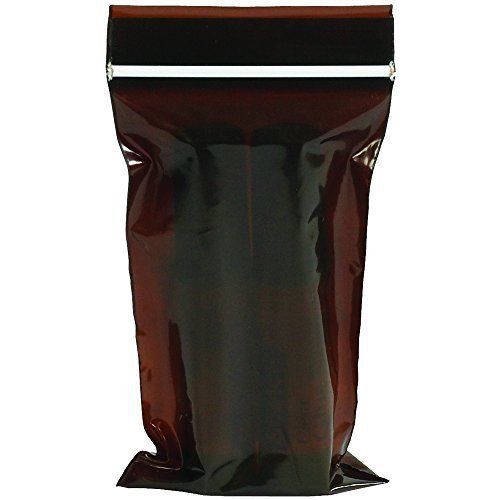 Lab Guard MGLG106 Minigrip Reclosable UV Protection Bags, 6&#034; x 8&#034;, 3 mil Pack of