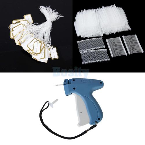 Clothing garment label price tag gun+ 5000pcs 2&#034; tagging barbs+ 500 string label for sale