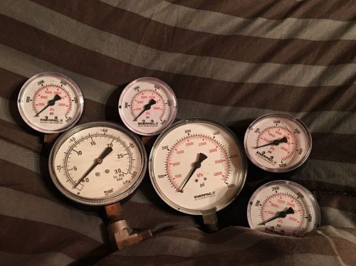 Enerpac Gauge Lot Of 5 And 1 Marshalltown Gauge