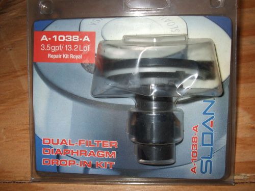 Sloan A-1038-A Dual Filtered Fixed Diaphragm Drop-in Kit 3.5gpf 3301501