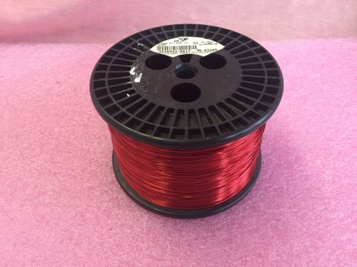 Magnet Copper Wire 20 AWG SNSR 20 AWG Red enameled 11 bs spool Tesla Coil