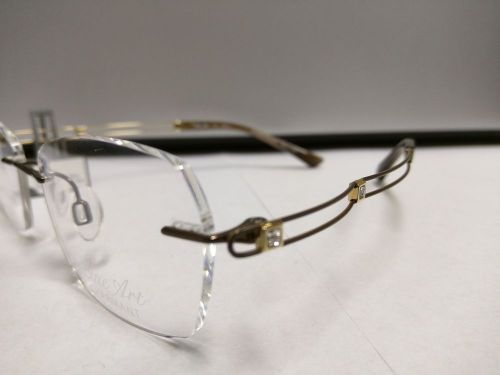 Authentic Charmant XL2050 LineArt Eyeglasses Exsellence Titan BR 51/17/135