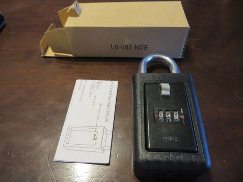 Letter Combination Lock Box / Lockbox / KeySafe / Key Safe / Home Realty Realtor
