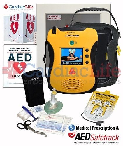 Defibtech lifeline view aed value package for sale