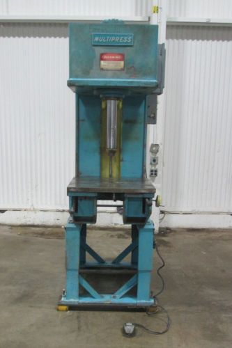 Denison 12-ton multipress c-frame type hydraulic press - used - am14785 for sale