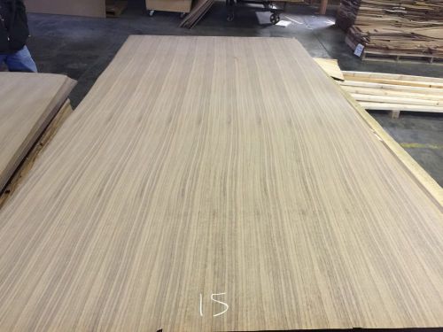Wood veneer walnut 48x98 1 piece 10mil paper backed &#034;exotic&#034; 506/9a 15 for sale