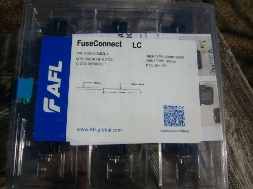 AFL FUSECONNECT FUSE-LC9M50L-6 MULTI-MODE LOMMF 50/125 10G 900UM