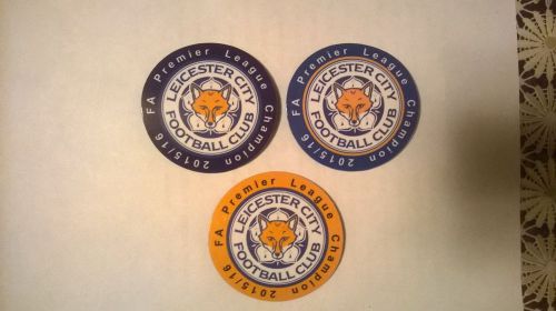 #3 Leicester City magnets FA Premier League Champion 15\16 (3 colours)