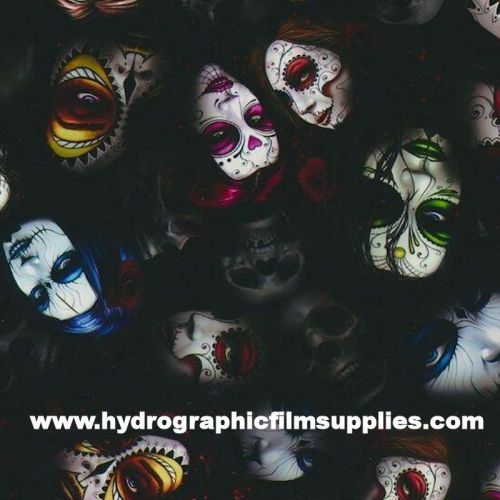 HYDROGRAPHIC WATER TRANSFER HYDRODIPPING FILM HYDRO DIP DAY OF THE DEAD