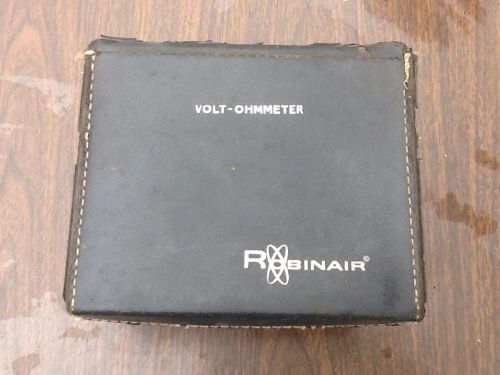 Vintage Robinair Voltmeter Ohmmeter