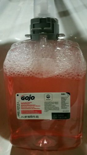 Gojo foaming antibacterial soap, full case of 2 bottles for sale