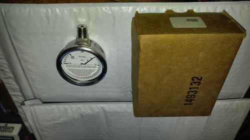 NEW! WIKA GAUGE 4VB91 50478052 1493132 0 TO -30 IN HG