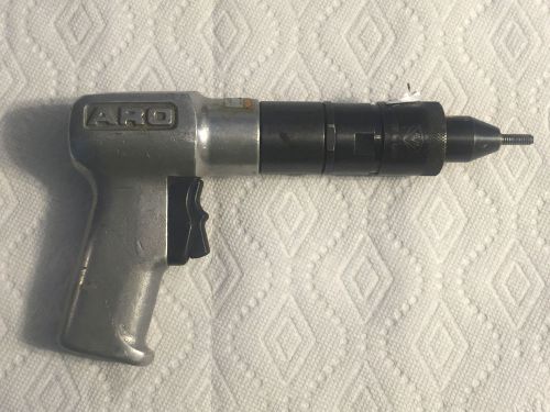 ARO/AVK 8518 PNEUMATIC 1/4&#034; HEX NUTSERT INSTALLATION TOOL 900rpm WITH 1/4&#034; NOSE