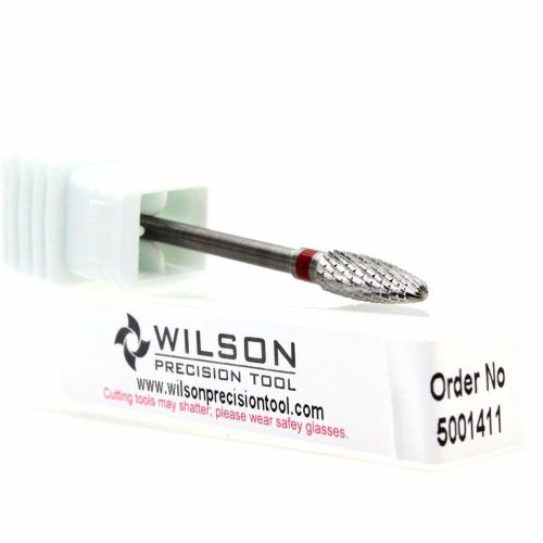 Wilson USA Tungsten Carbide Cutter HP Drill Bit Dental Nail Medium Fine Cone