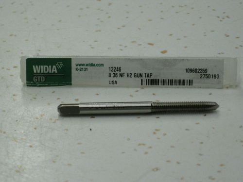 Widia 8-36 nf h2 two flute gun tap #13246 for sale
