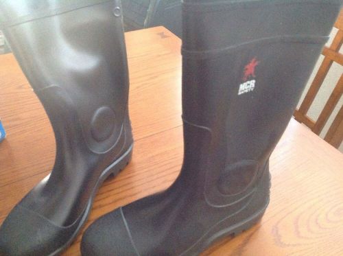 MCR Safety Rain Boots Mens Size 11